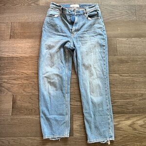 Abercrombie The Ankle Straight Ultra High Rise